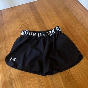 Under Armor Black Athletic Shorts